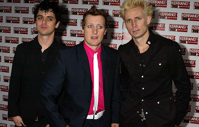 Green Day on the cover of magazine!